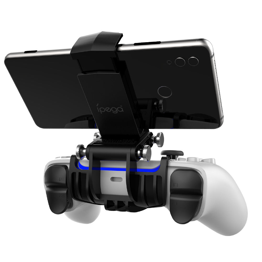IPEGA PG-P5005 Cell Phone Stand for PS5 Gamepad Game Controller Mount Hand Grip Smartphone Clip Holder IPEGA PG-P5005 Cell Phone Stand for PS5 Gamepad Game Controller Mount Hand Grip Smartphone Clip Holder